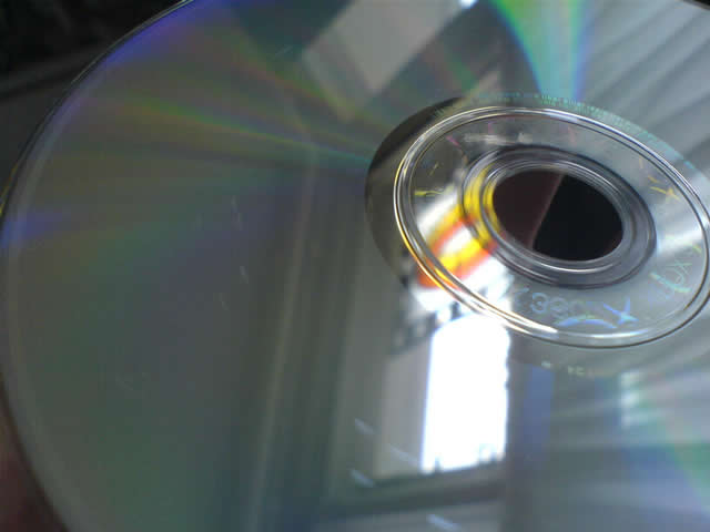 another view of the 2nd scratched disk